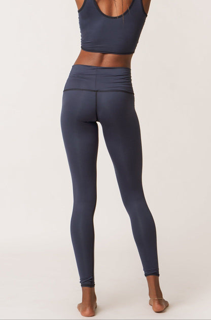 Solid Navy Hot Pants | Leggings For Women