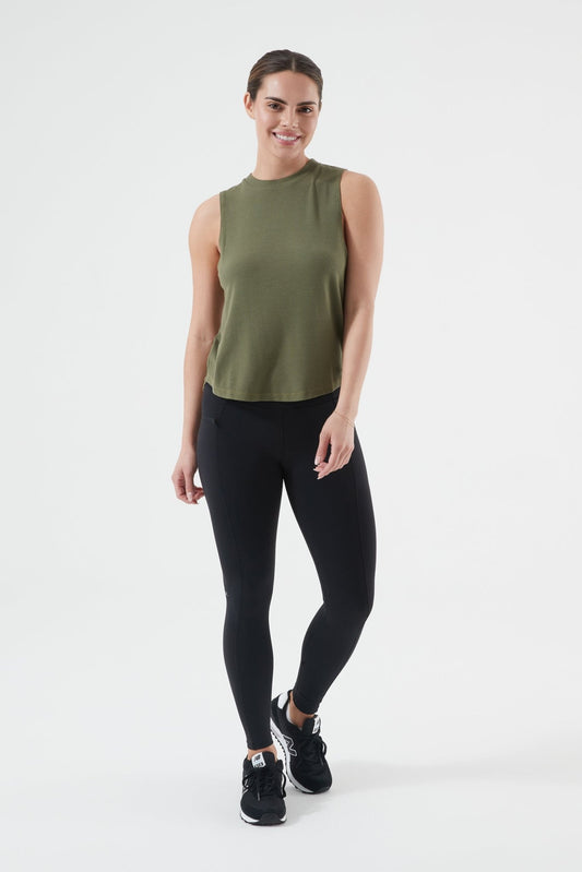 Ultra Soft Acacia Keyhole | NUX | Evolve Fit Wear