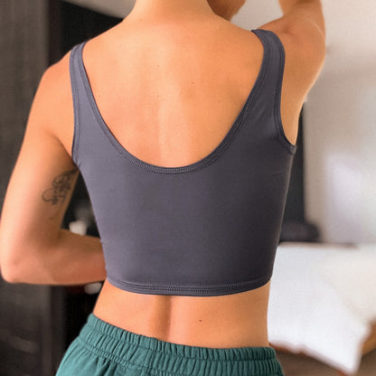 Solid Carbon Grey Lover Tank