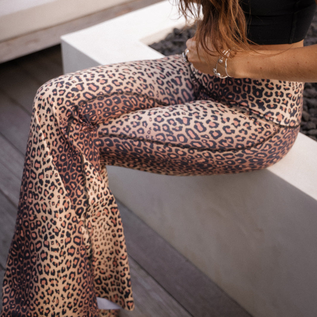 Golden Cat Long Bell Bottom