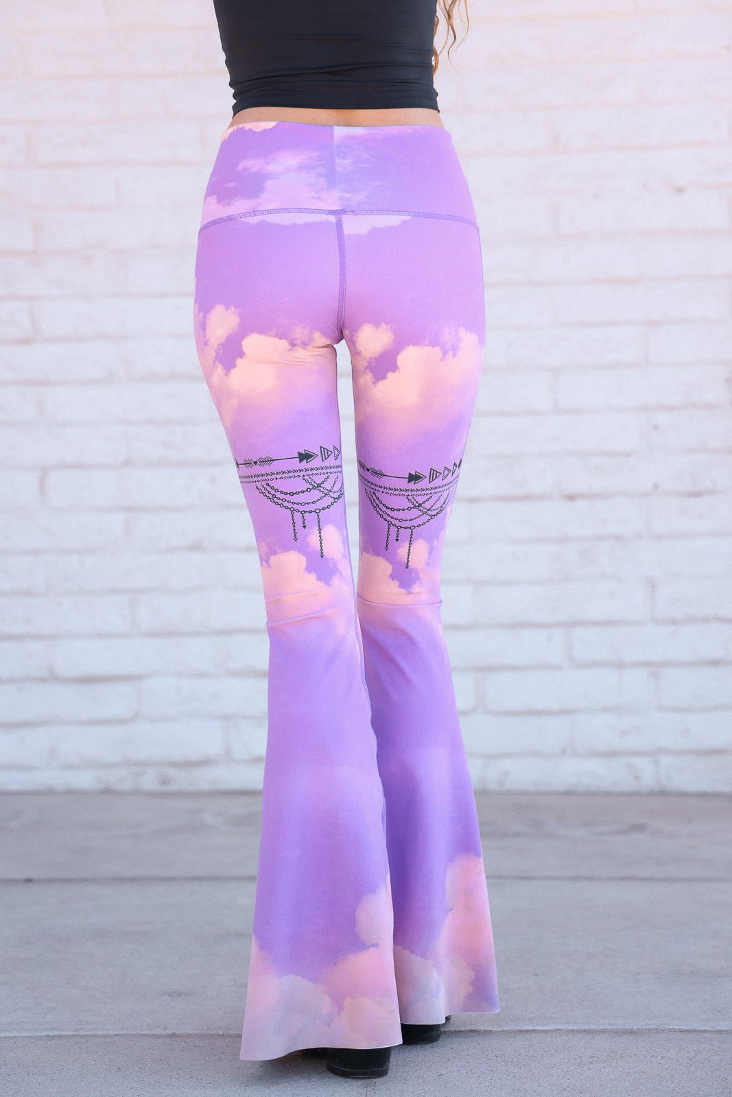 Purple Haze Long Bell Bottom | Teeki | Evolve Fit Wear