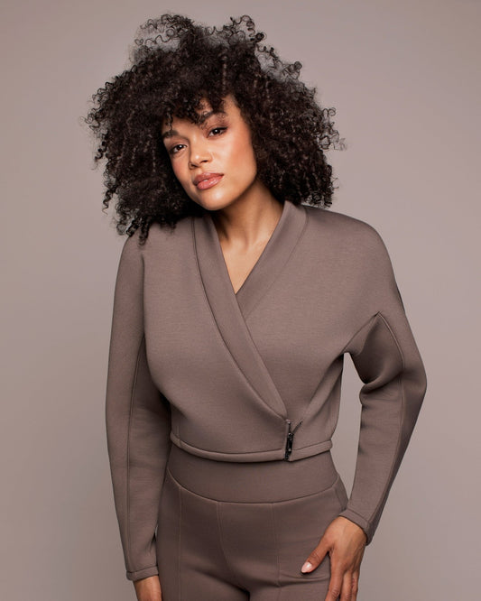 Michi Volta Wrap Jacket | MICHI | Evolve Fit Wear