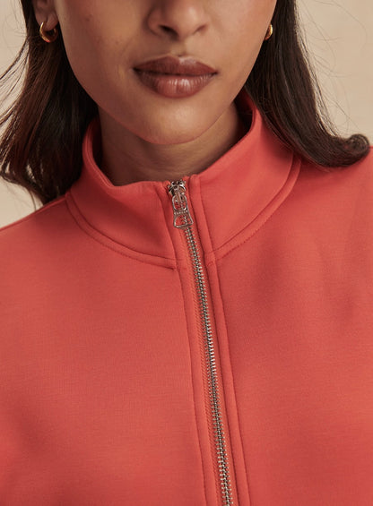Ritchie Sporty Short Sleeve Sweatshirt - Summer Fig