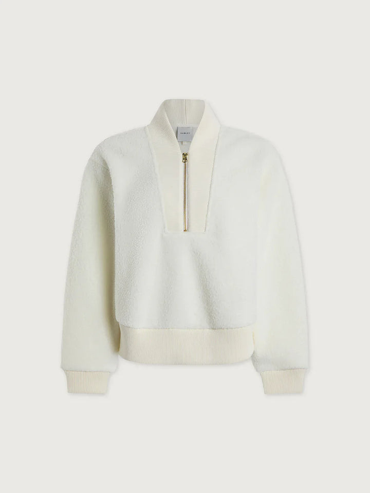 Varley_Mumford_Half_Zip_Fleece_Pullover_-_Egret_Evolve_Fit_Wear_7 - Evolve Fit Wear - Varley_Mumford_Half_Zip_Fleece_Pullover_-_Egret_Evolve_Fit_Wear_7