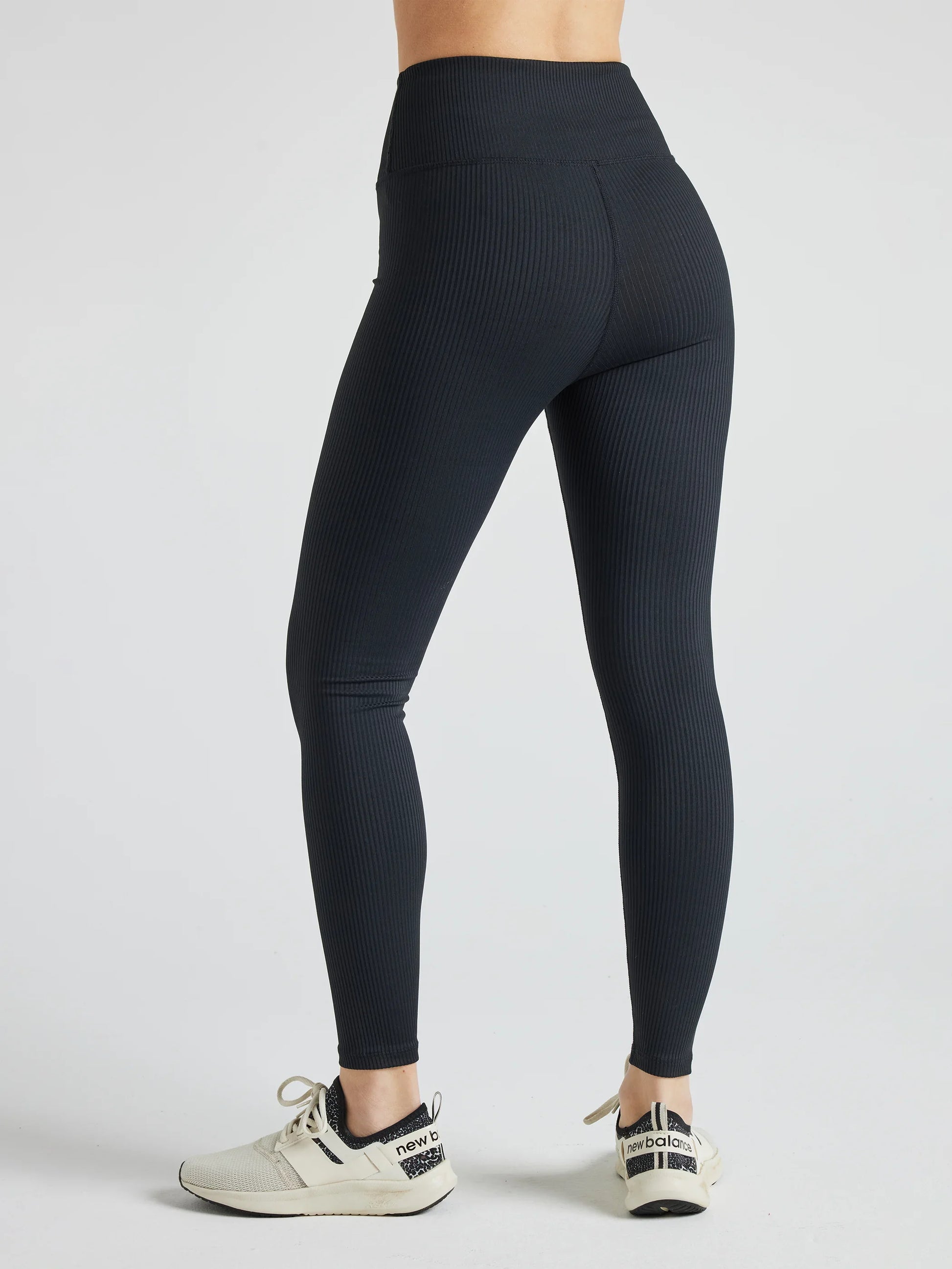 Renew Rib Legging - Black | Losano | Evolve Fit Wear