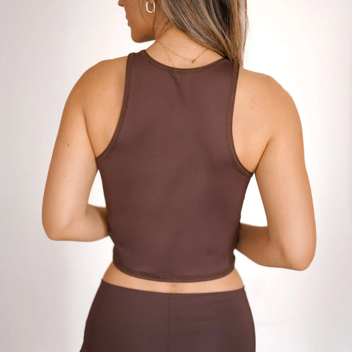 WithLoveCacaoBrownMermaidTankBack - Evolve Fit Wear - WithLoveCacaoBrownMermaidTankBack