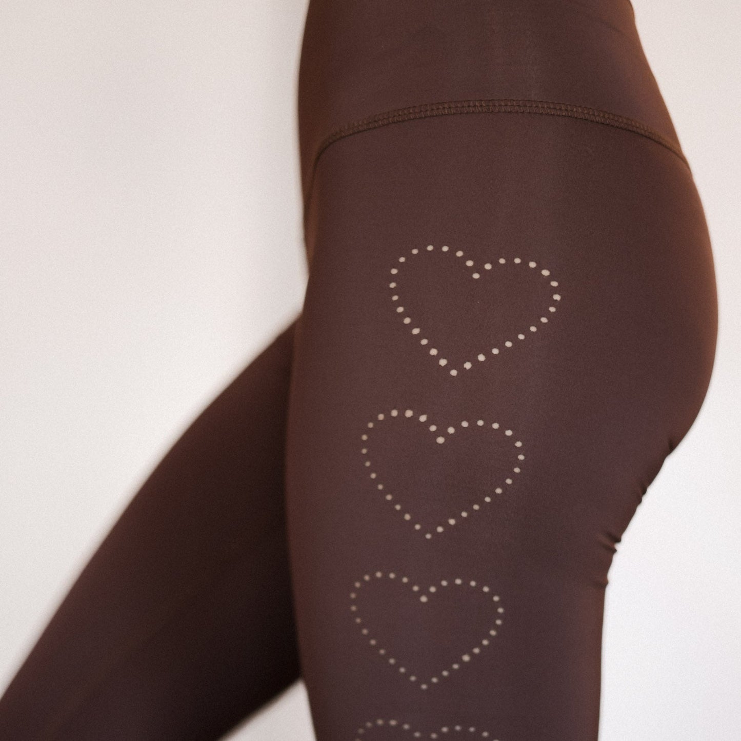 Heart Laser Brown Hot Pant ♡