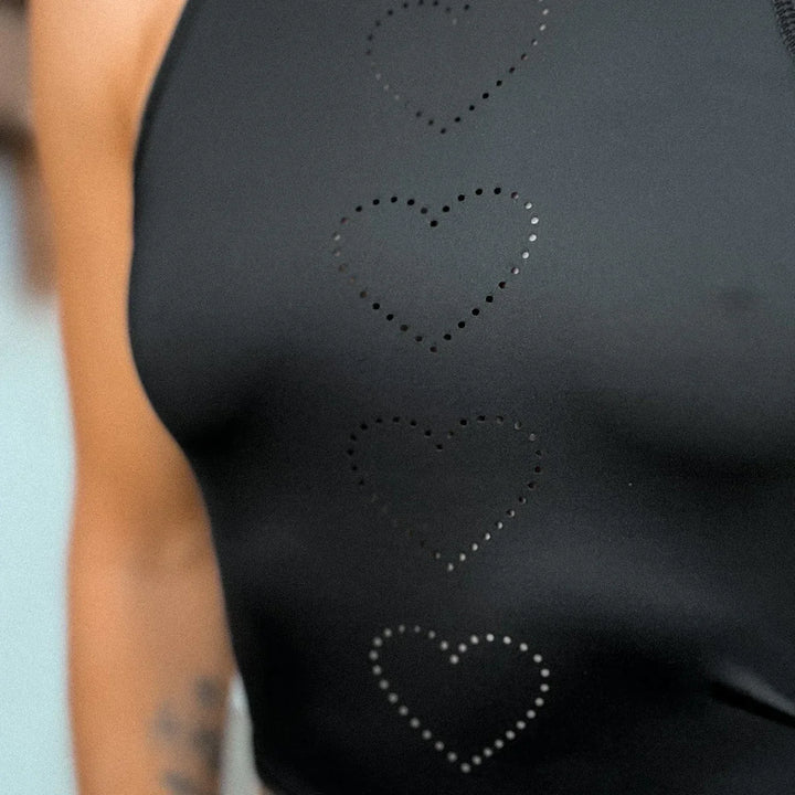WithLoveHeartLaserBlackMermaidtankdetail - Evolve Fit Wear - WithLoveHeartLaserBlackMermaidtankdetail
