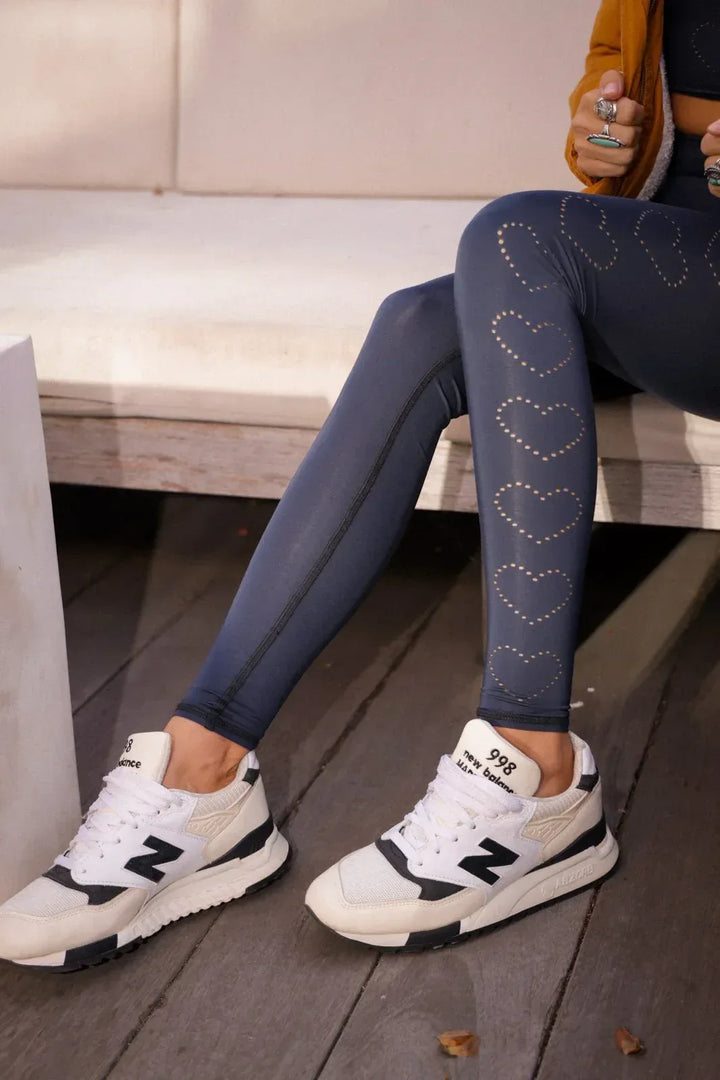 WithLoveHeartLaserHotPantNavydetail - Evolve Fit Wear - WithLoveHeartLaserHotPantNavydetail