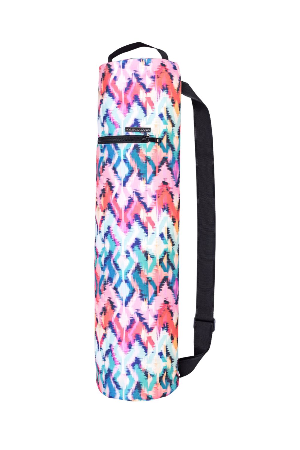Yoga Mat Bag - Tropical Ikat Print