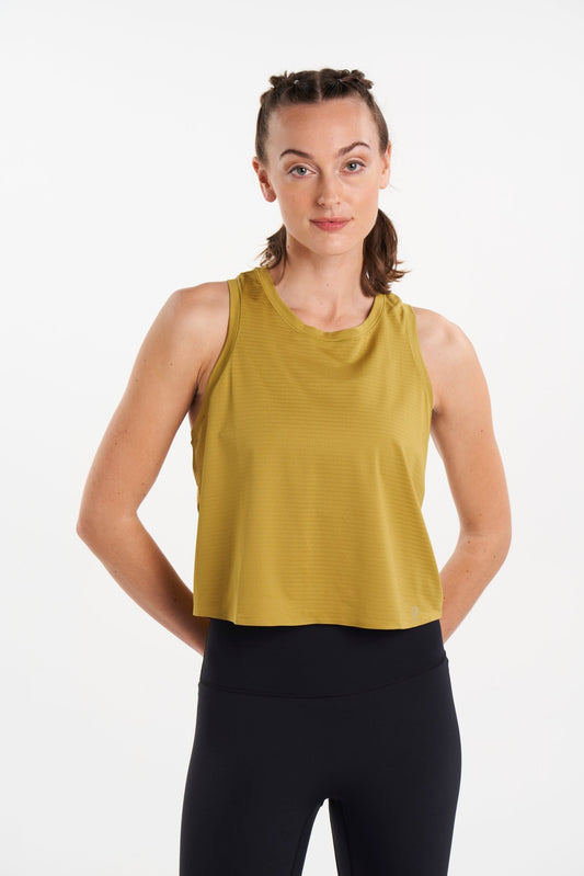ALRN CROP MESH SINGLET | ALWRLD | Evolve Fit Wear