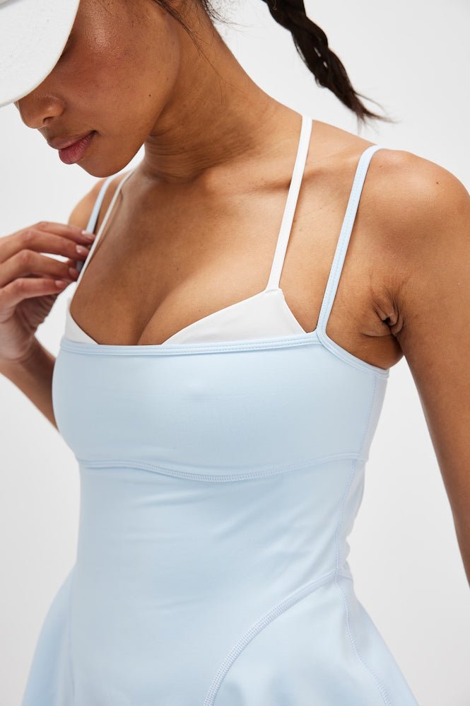 Baseline Tennis Mini Dress - Baseline Blue | Free People Movement | Evolve Fit Wear