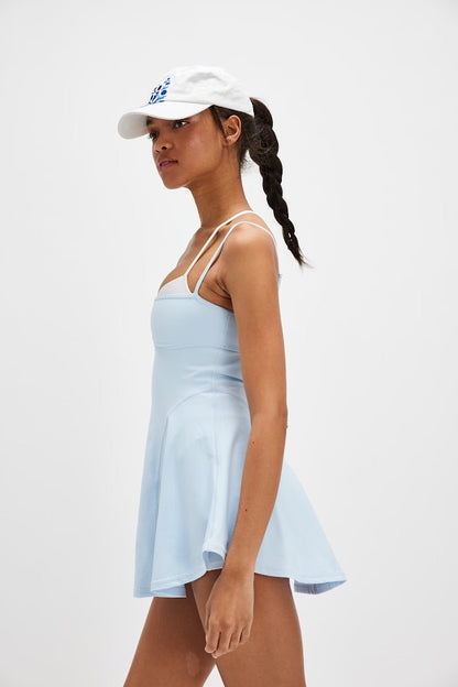 Baseline Tennis Mini Dress - Baseline Blue | Free People Movement | Evolve Fit Wear