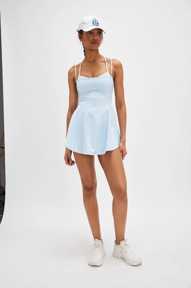 Baseline Tennis Mini Dress - Baseline Blue | Free People Movement | Evolve Fit Wear