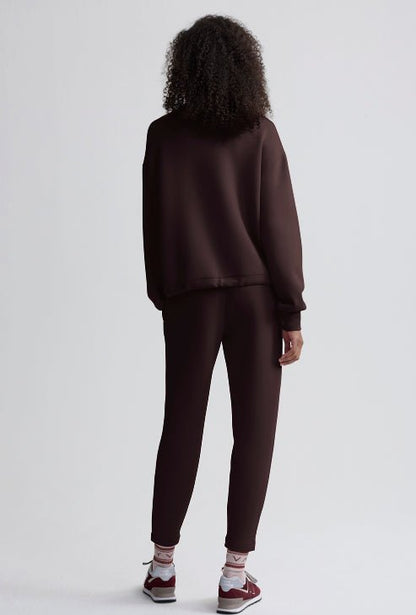 Betsy Lightweight Oversized Sweatshirt - Coffee Bean | Varley | Evolve Fit Wear