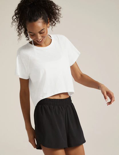 Beyond Yoga High Low Cropped Tee | Beyond Yoga | Evolve Fit Wear