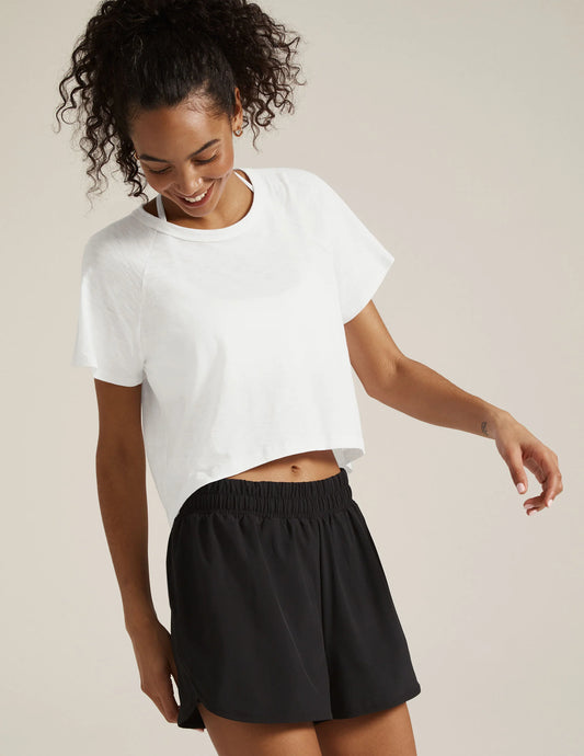 Beyond Yoga High Low Cropped Tee | Beyond Yoga | Evolve Fit Wear
