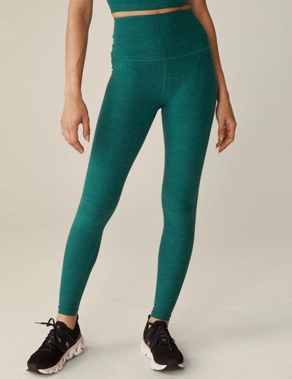 Beyond Yoga Spacedye Take Me Higher Long Legging - Lunar Teal | Beyond Yoga | Evolve Fit Wear