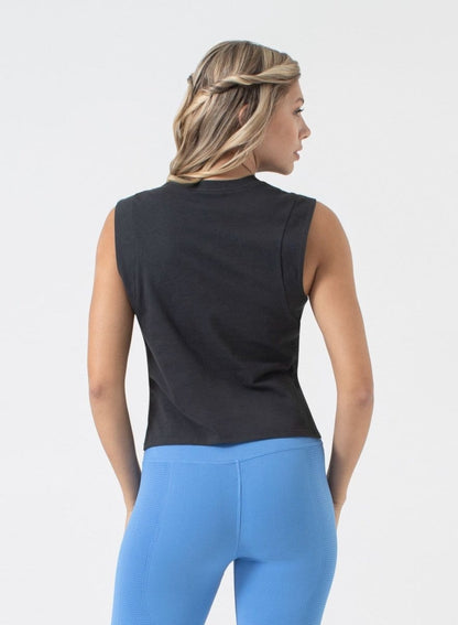 Brynn Tank T0568:T0568-Black-XS - NUX