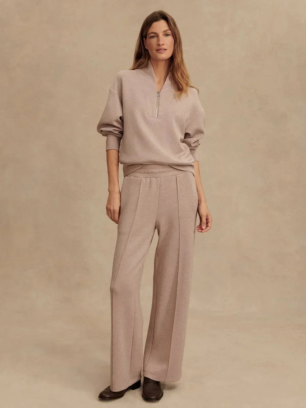 davidson-sweat-taupe-marl-half-zip-relaxed-fit-sweatshirt-varley-evolve-fit-wear-8887143 - Evolve Fit Wear - davidson-sweat-taupe-marl-half-zip-relaxed-fit-sweatshirt-varley-evolve-fit-wear-8887143