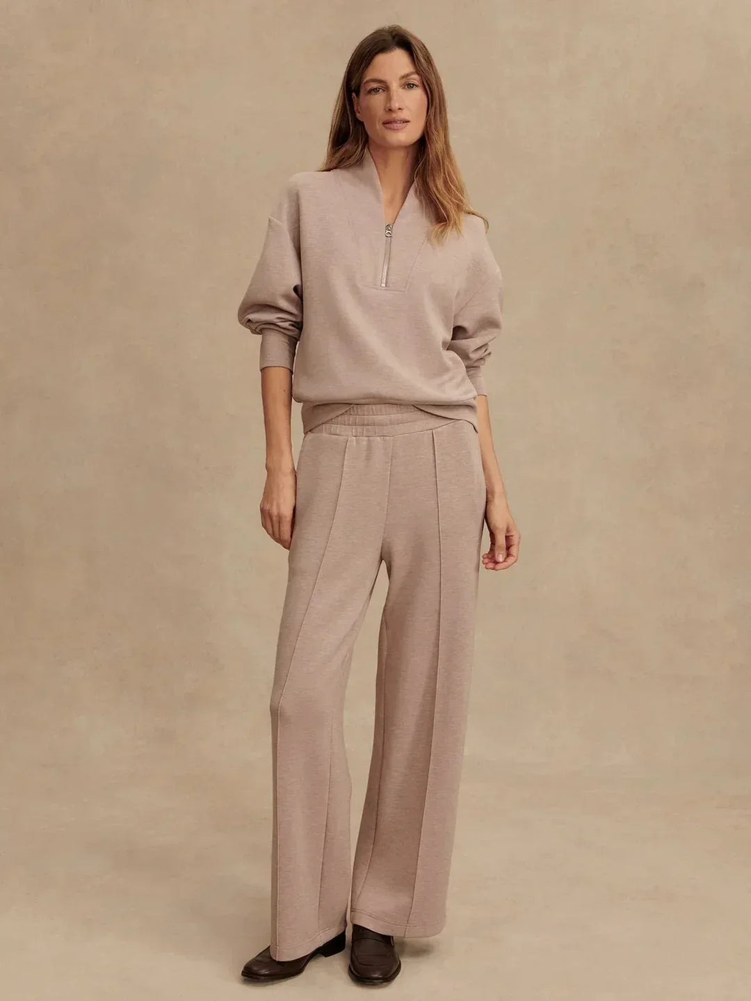 davidson-sweat-taupe-marl-half-zip-relaxed-fit-sweatshirt-varley-evolve-fit-wear-8887143 - Evolve Fit Wear - davidson-sweat-taupe-marl-half-zip-relaxed-fit-sweatshirt-varley-evolve-fit-wear-8887143