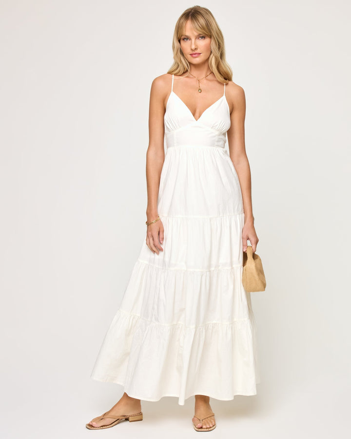 L*Space Laina Dress - Cream - FINAL SALE (Limited Stock) Front View 1