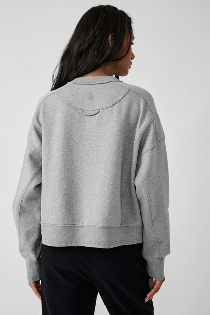 Free People Movement Intercept Pullover - Heather Grey | Free People Movement | Evolve Fit Wear