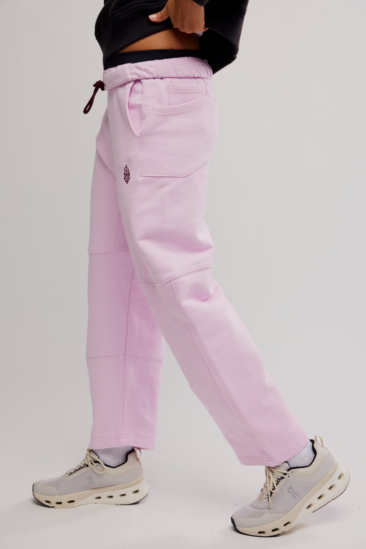 Top Score Wide Leg Leggings – Ballet Pink