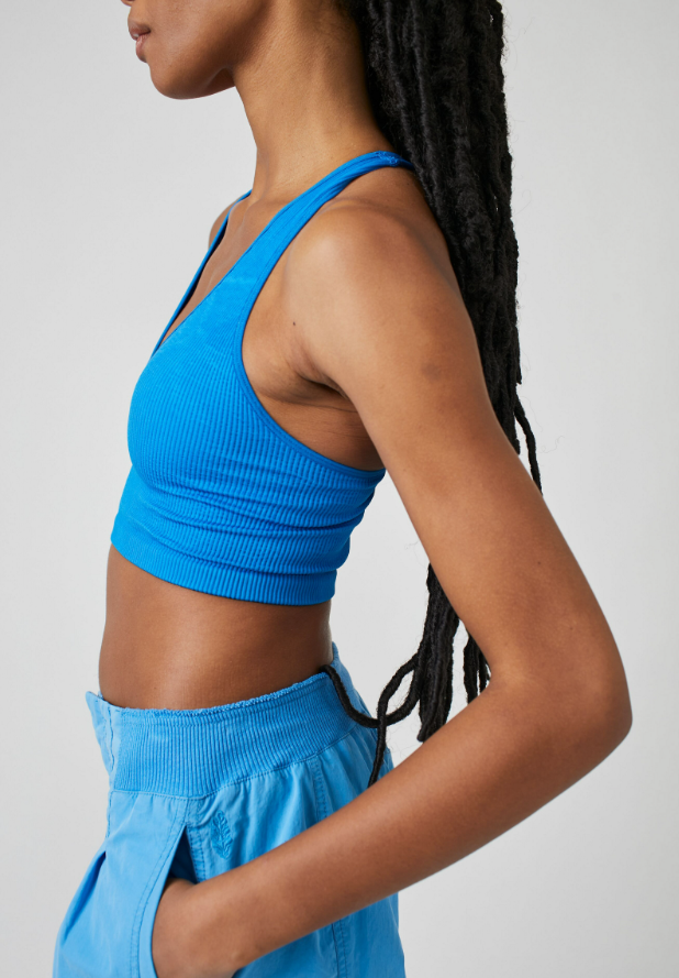 Free People Movement Free Throw Crop - Cobalt | Free People Movement | Evolve Fit Wear