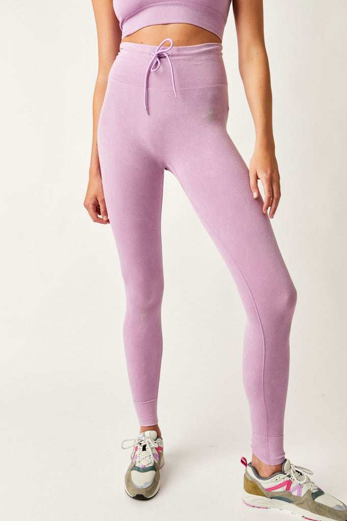Free People Revelation Leggings Size M color Pink Pearl  Cut out leggings,  Sweaters and leggings, Clothes for women
