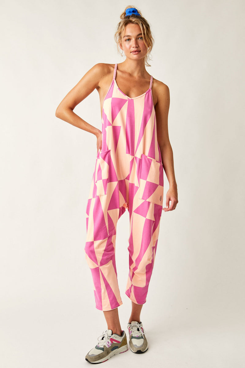 Free People Hot Shot Onesie - Incline Melon