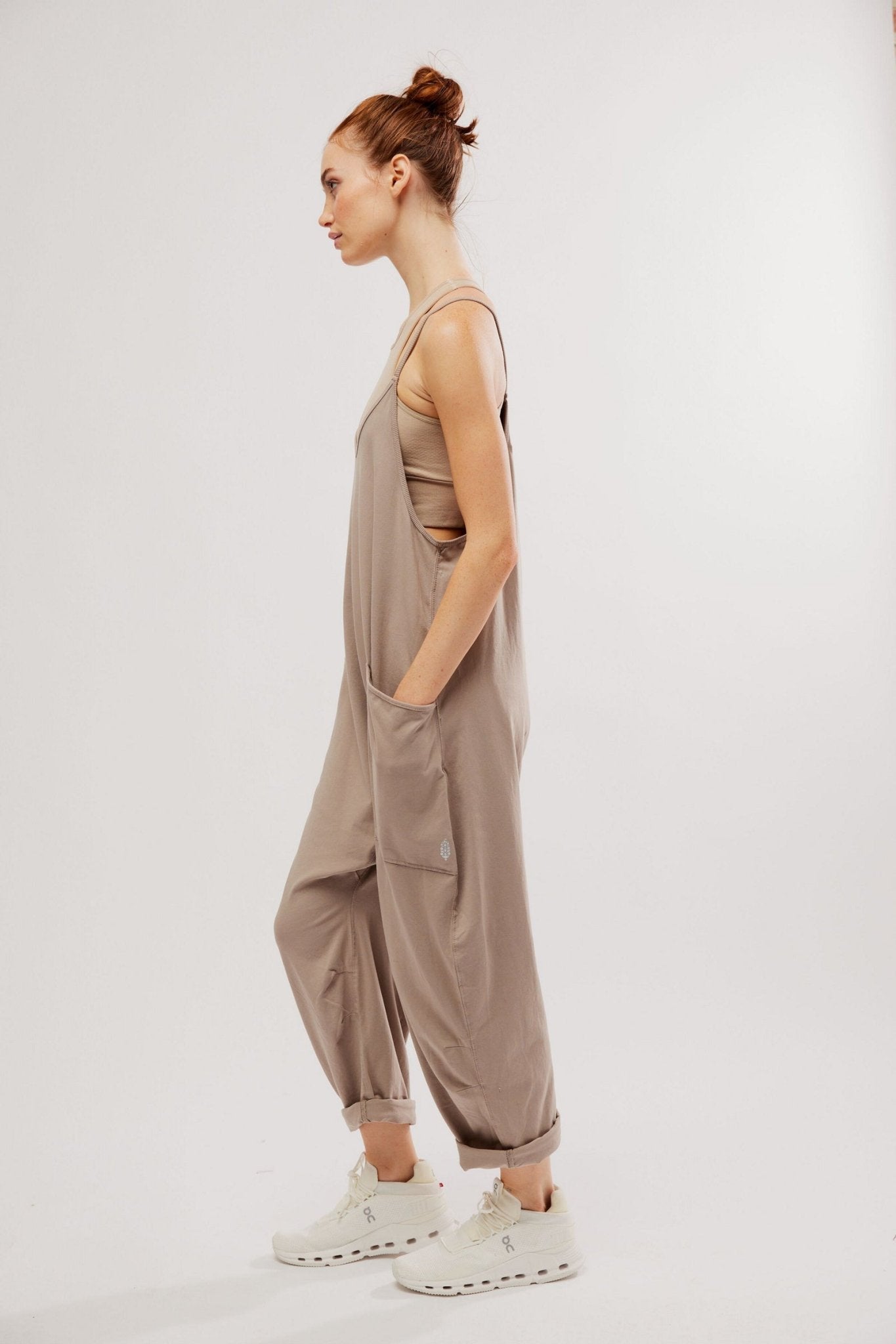 Free People Movement Hot Shot Onesie - Mocha Latte | Free People Movement | Evolve Fit Wear