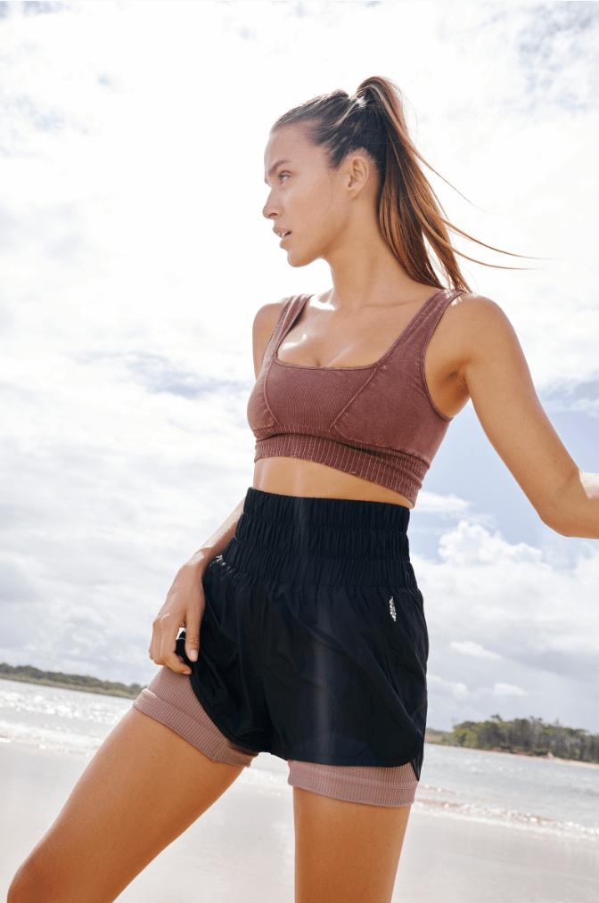 Free People Movement Way Home Short - Black | Free People Movement | Evolve Fit Wear