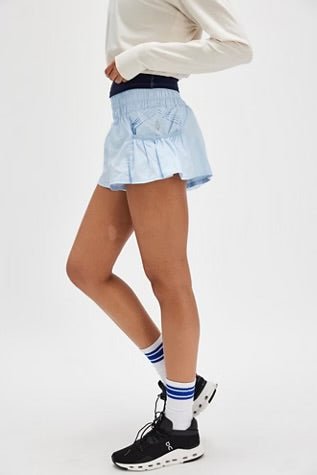 Get Your Flirt On Shorts - Baseline Blue | Free People Movement | Evolve Fit Wear