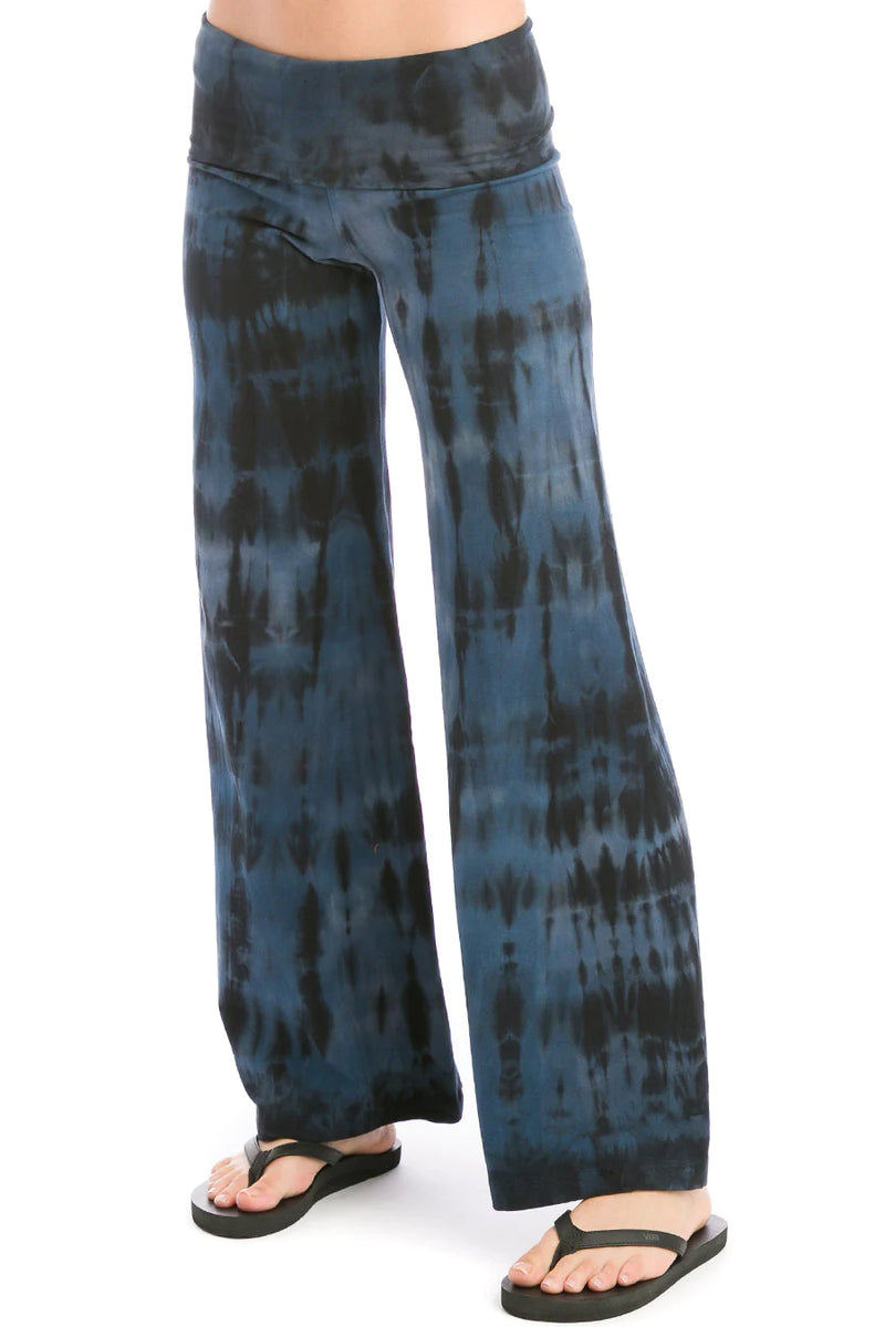 HardTail Rolldown Wide Leg Pant - Cloud Wash