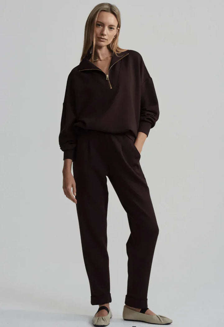 hawley-half-zip-sweat-coffee-bean-relaxed-fit-sweatshirt-varley-evolve-fit-wear-5495560 - Evolve Fit Wear - hawley-half-zip-sweat-coffee-bean-relaxed-fit-sweatshirt-varley-evolve-fit-wear-5495560