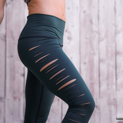 Hunter Green Laser Hot Pant | Teeki | Evolve Fit Wear