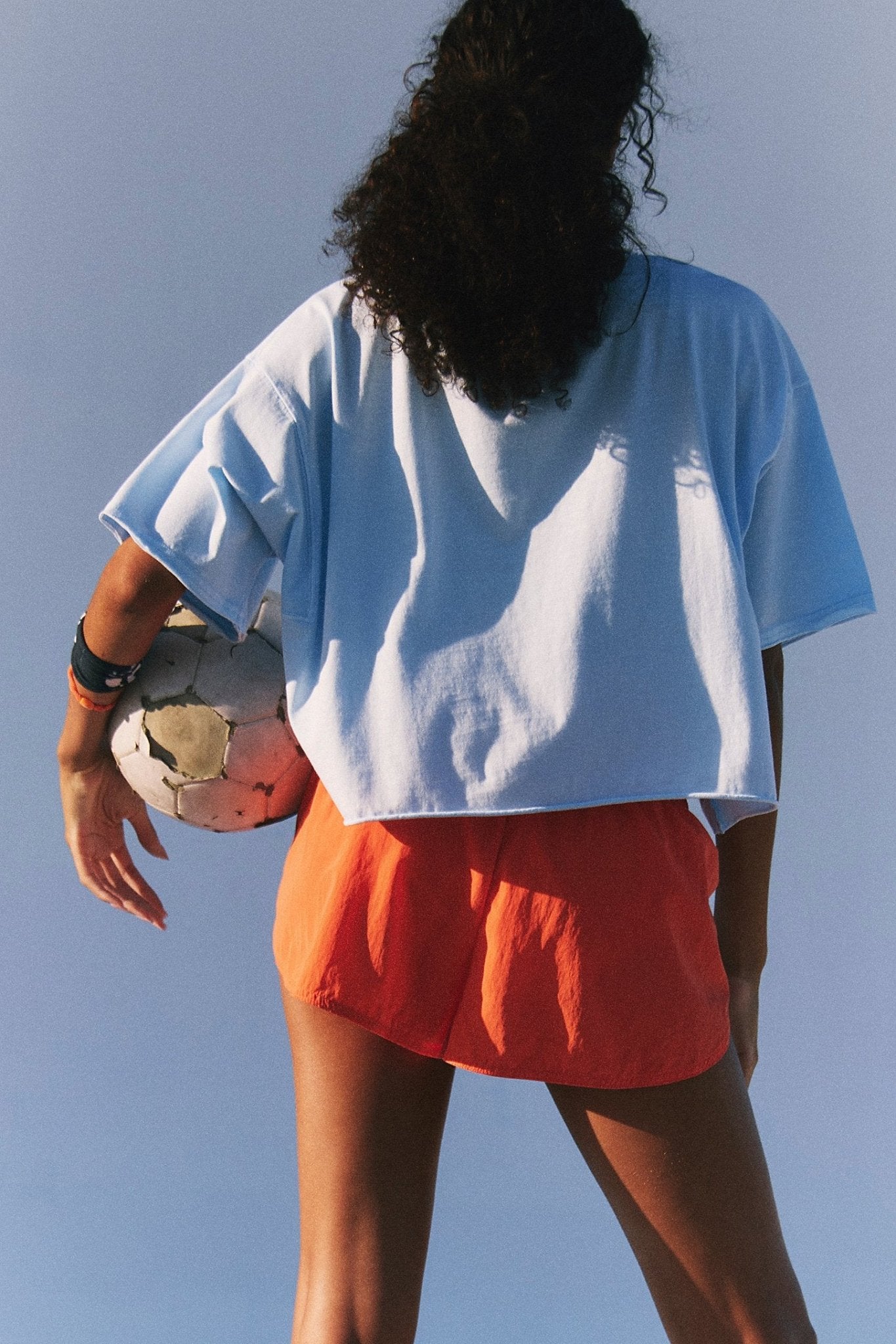 Inspire Tee - Baseline Blue | Oversized Dropped Shoulders Tee Shirt | Free People Movement | Evolve Fit Wear