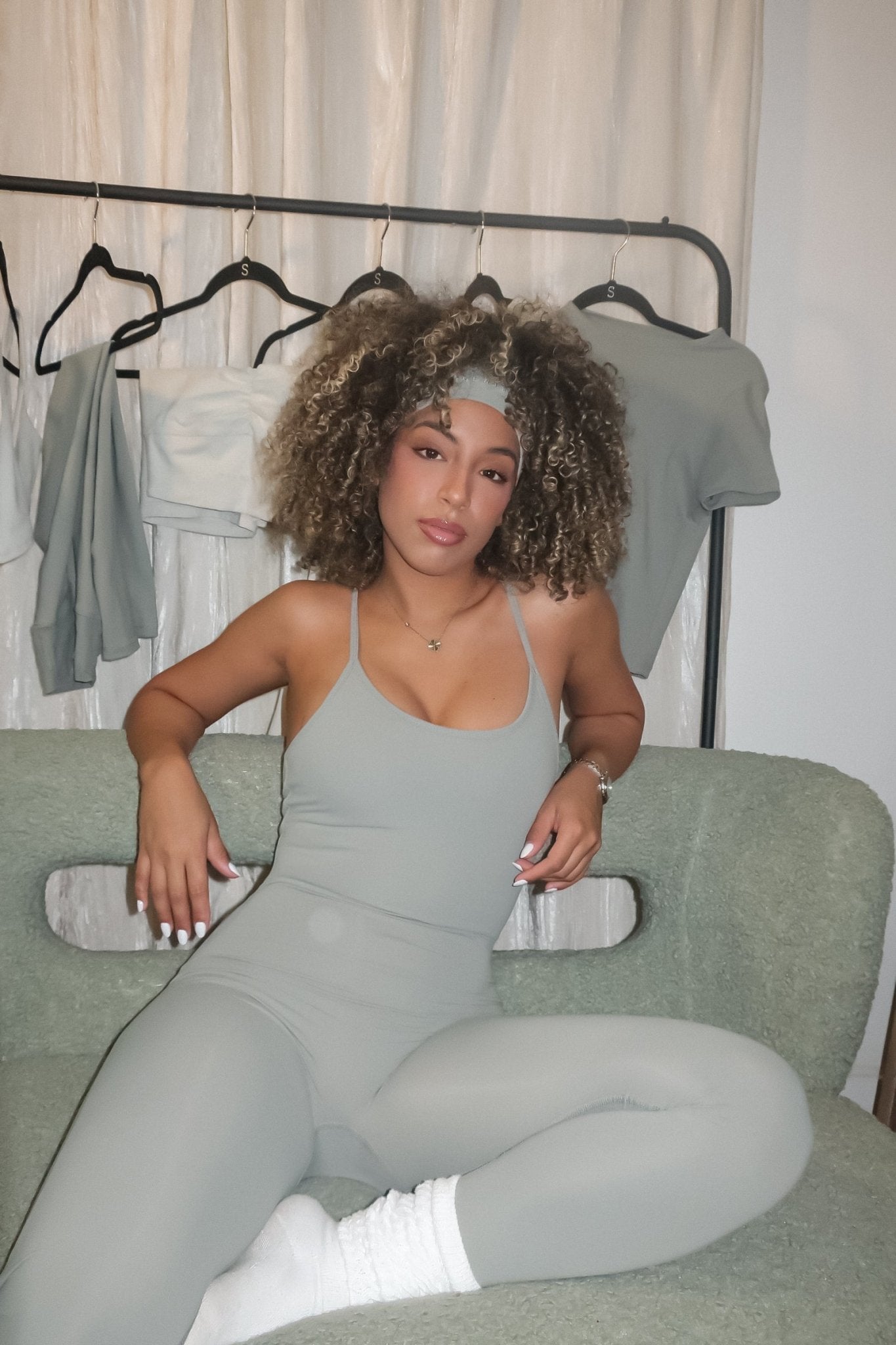 Jumpsuit - Sage | Buttersoft | Evolve Fit Wear