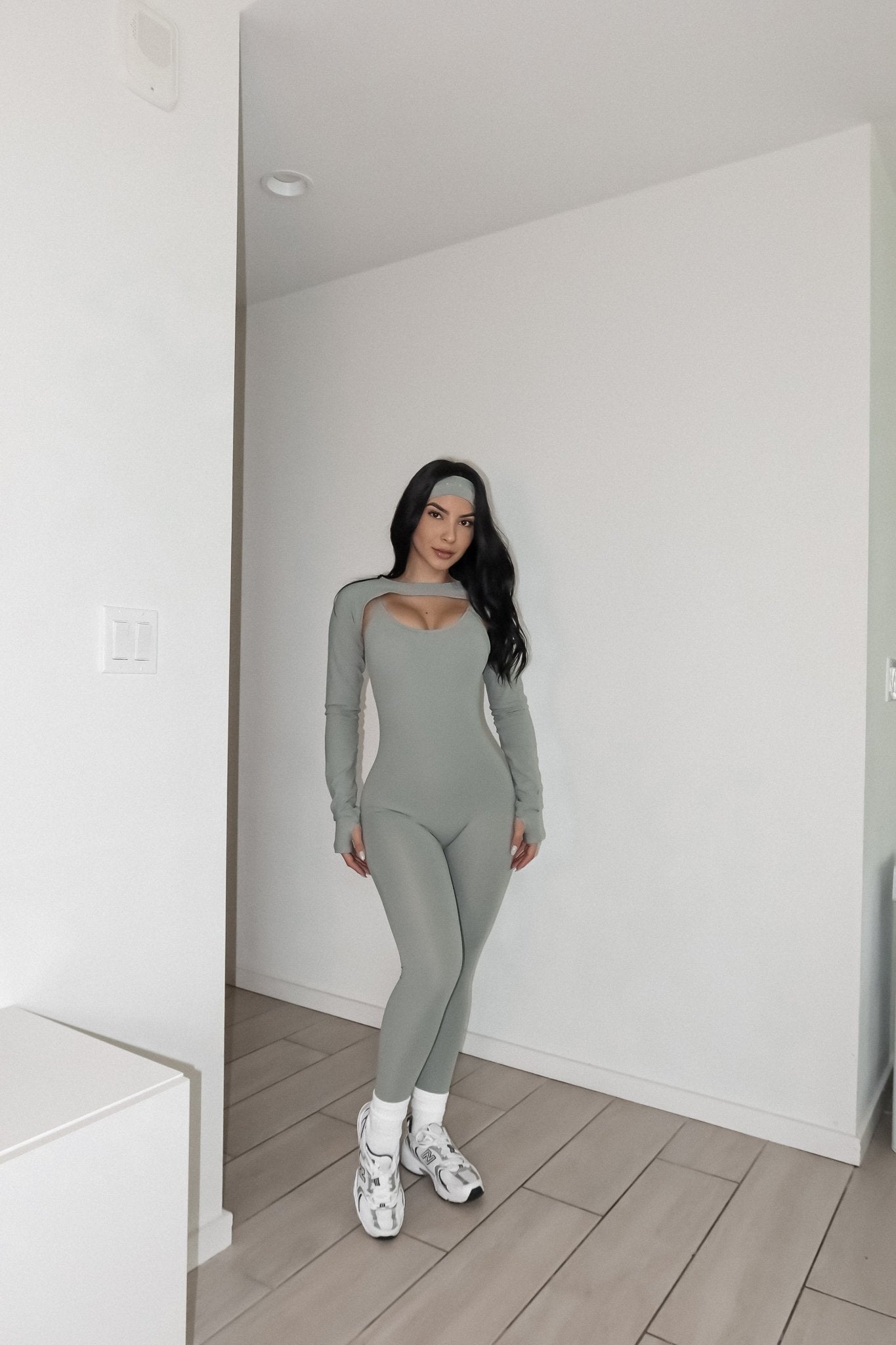 Jumpsuit - Sage | Buttersoft | Evolve Fit Wear