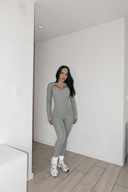 Jumpsuit - Sage | Buttersoft | Evolve Fit Wear