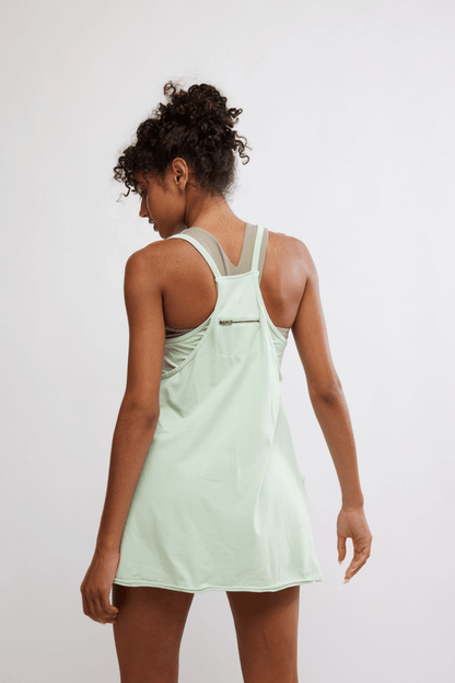 Lightweight Hot Shot Mini Dress Onesie - Pistachio | Free People Movement | Evolve Fit Wear