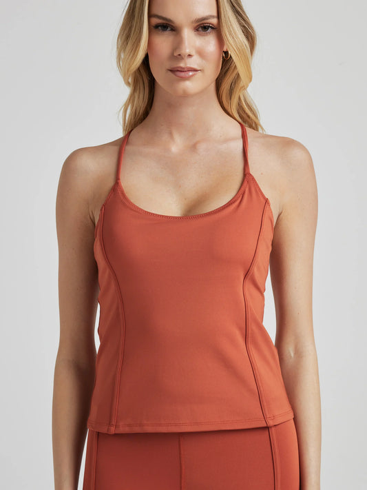 Contour Tank - Baked Clay | Losano | Evolve Fit Wear