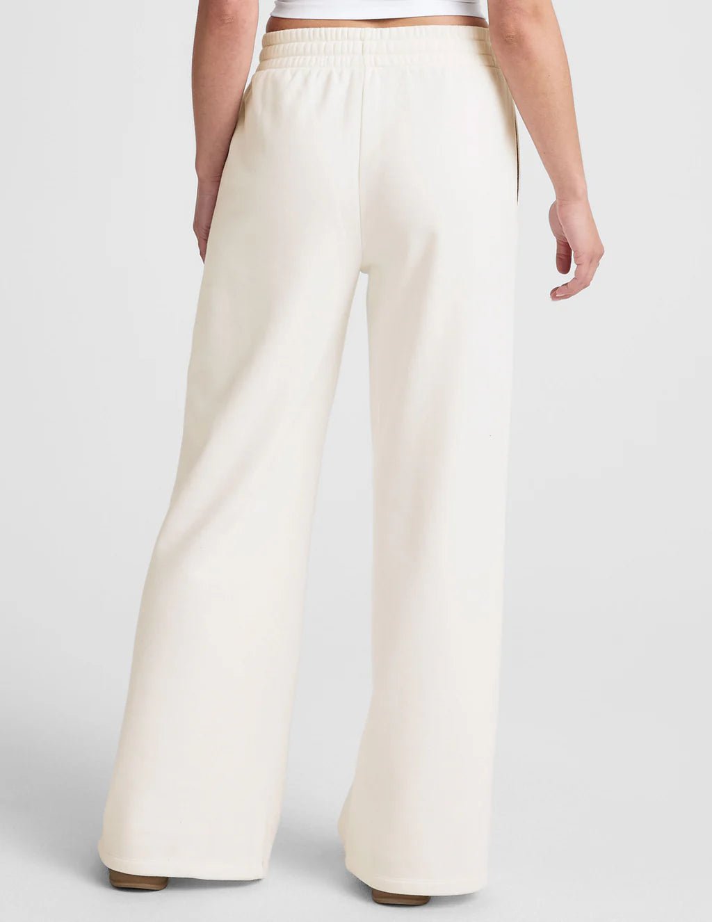 Luxefleece Wide Leg Pants - Fresh Snow | Ultra Soft | Beyond Yoga | Evolve Fit Wear