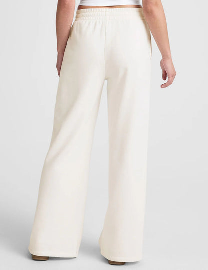 Luxefleece Wide Leg Pants - Fresh Snow | Ultra Soft | Beyond Yoga | Evolve Fit Wear