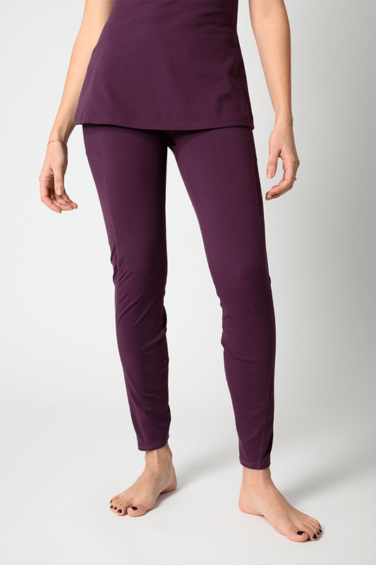 Non Stop Legging in Mulberry | Yoga Democracy | Evolve Fit Wear