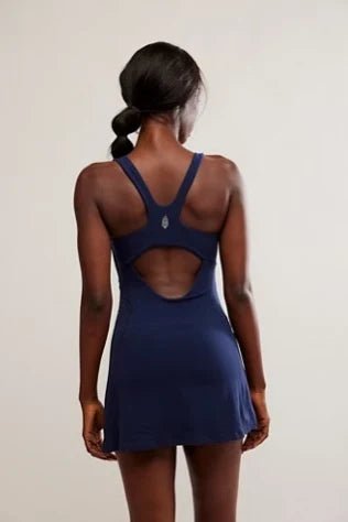 Never Better Tennis Mini Dress - Midnight Navy | Free People Movement | Evolve Fit Wear