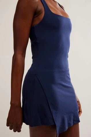 Never Better Tennis Mini Dress - Midnight Navy | Free People Movement | Evolve Fit Wear