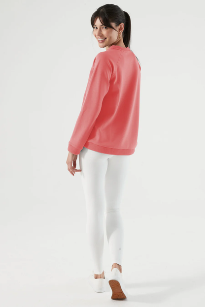 Sleek Crew - Softest Crewneck Sweatshirt for Women