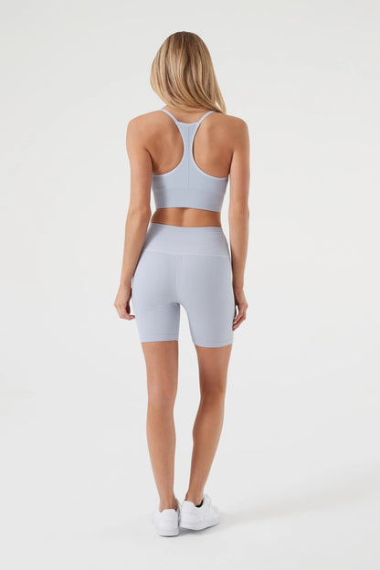One By One Bra - V - Neck Seamless Sports Bra with Removable Cups | NUX | Evolve Fit Wear